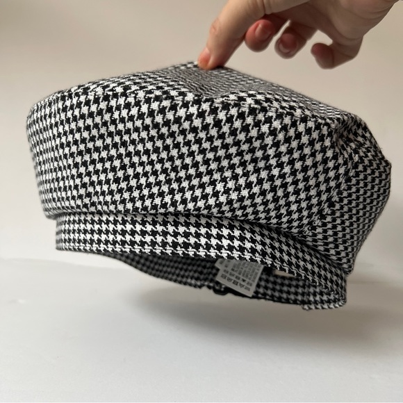 For­ev­er 21 Houndstooth Print Beret NWOT - Picture 12 of 12